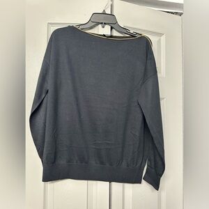 Worth Black Sweater Top